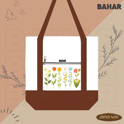 Casual Tote Shoulder Bag for Women - Dual-Color Tote Bag_img_2