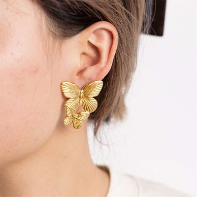 Butterfly leaf earring_img_0