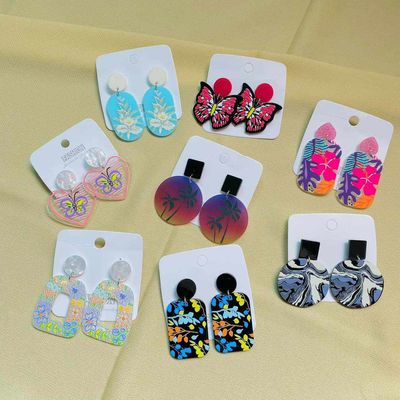 Acrylic print dangle earrings_img_0