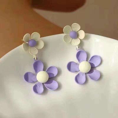 Klein blue long earring_img_2