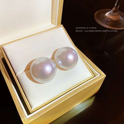 Round pearl earrings_img_0