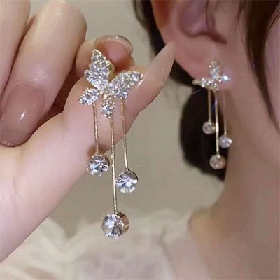 3 stone Butterfly Earring_img_0