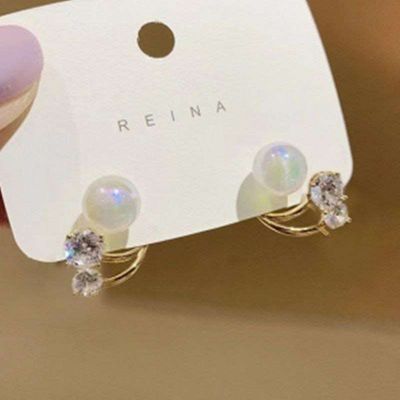 2 Stone 1 Pearl Earring_img_2