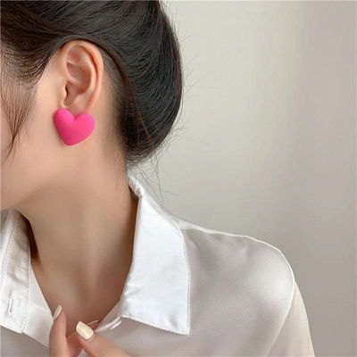 Alloy Heart stud earrings_img_4