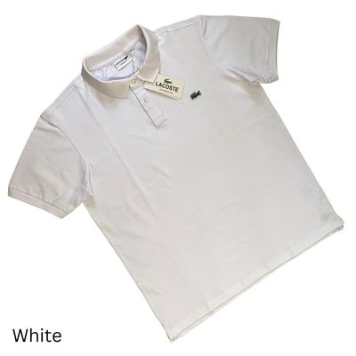 Lacoste Men's White Polo T-shirt_img_1