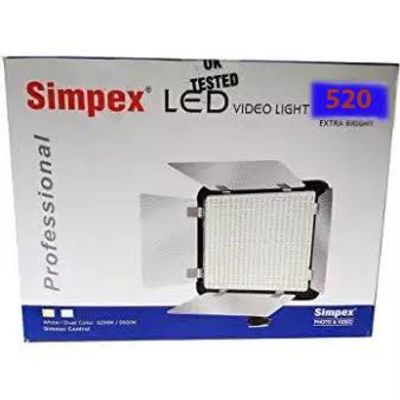 Simpex Led Video Light 520 with Battery & Charger_img_2