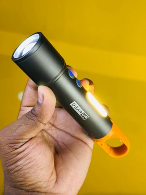 GearUP K57 Multifunctional Rechargeable Torch, Flashlight Zoomable LED Flashlight_img_0