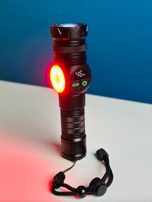 GearUP K60 Rechargeable Flashlight 10W COB + LED Torchlight_img_1
