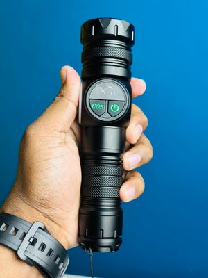 GearUP K60 Rechargeable Flashlight 10W COB + LED Torchlight_img_2