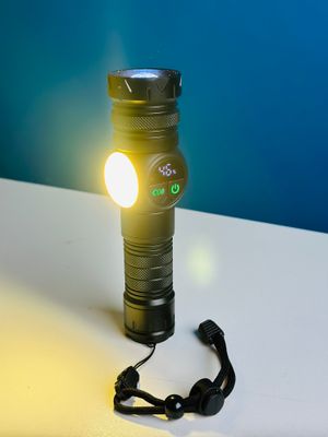 GearUP K60 Rechargeable Flashlight 10W COB + LED Torchlight_img_4