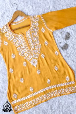 Barish Short Rayon kurta_img_5