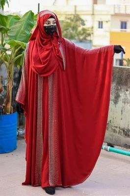 Premium Abaya Borka with Hijab_img_1