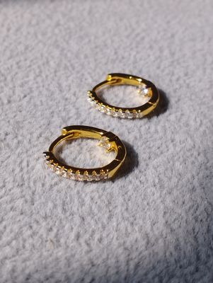 Gisele hoop earrings - 1.4 cm_img_1
