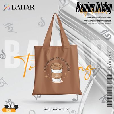 Life begins after coffee Tote Bag_img_7