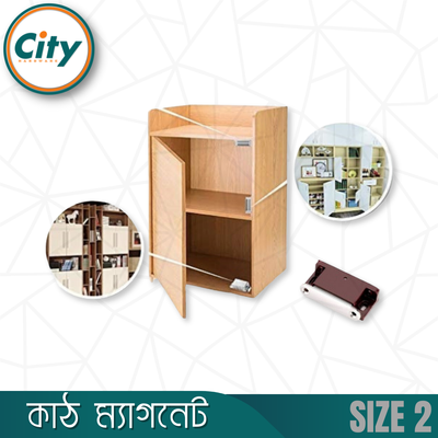 ২ পিস সাইজ ২ চৌম্বকীয় ক্যাচ লক ফার্নিচার ক্যাবিনেট ডোরের জন্য চৌম্বক লক কাঠ ম্যাগনেট_img_3