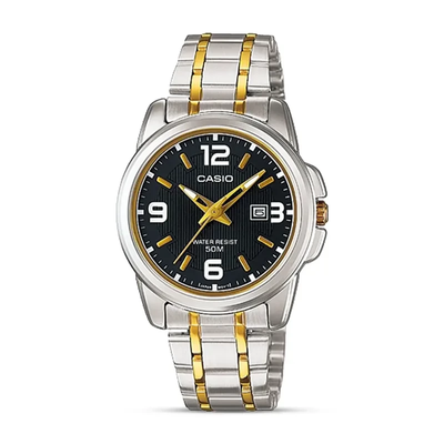 Casio LTP-1314SG-1A Black Dial Dual-tone Ladies Watch_img_0
