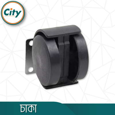 ১ পিস ২ ইঞ্চি কম্পিউটার টেবিল চাকা ফ্ল্যাট প্লেট চাকা ব্রেক ছাড়া_img_3