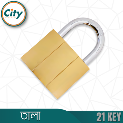 ২১ চাবির টিপ তালা ৬৩ মিমি প্যাডলক প্রধান দরজার জন্য_img_3