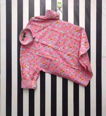 Pure cotton Pink shirt for men_img_1