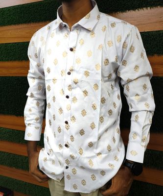 Exclusive white print shirt_img_2