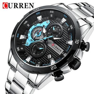 Curren 8402 – Silver Black_img_4