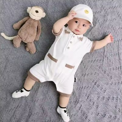 Baby British Officer Romper Dress with Cap (0 to 18 months)_img_1
