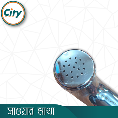 পুশ শাওয়ার হেড কমোড শাওয়ার হেড পুশ বাটন বাথরুম স্প্রেয়ার নিকেল পলিশড প্লাস্টিক_img_3