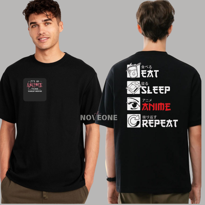 NoveOne N25002– Premium Oversized T-Shirt (Color: Black)_img_0