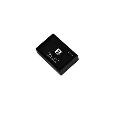 FB TECH FB-LP-E17 Lithium-Ion Rechargeable Battery for Canon 8000D/ 760D/ 77D/ M6/ M5 Cameras – Black_img_0