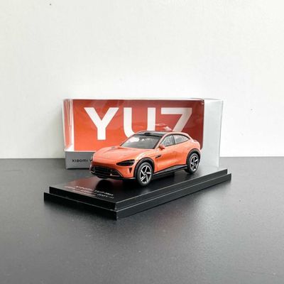 1:64 Xiaomi YU7 Max Lava Orange Diecast Model car_img_0