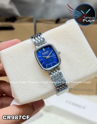 Curren 9093 Ladies Chain Watch- Blue Dial- Silver Bezel- Silver Chain- TF Code CR987CF_img_5