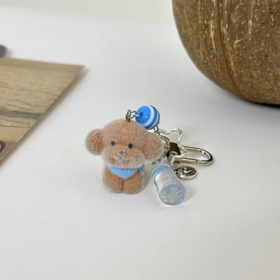 Flocked animal key chain_img_3