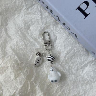 Flocked animal key chain_img_5