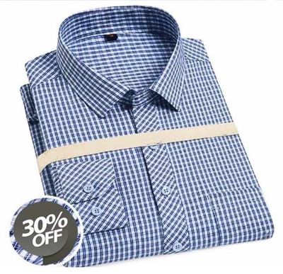Exclusive Premium Qualityful full sleeve Cotton offichial Formal juri Check Shirt for Man's_img_4