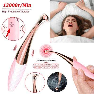 Orgasm Finger Vibrator Masturbating Massage Stick Stimulator Vagina G-Spot Dildo Clit Nipple Wand Massager Sex Toys for Women_img_3