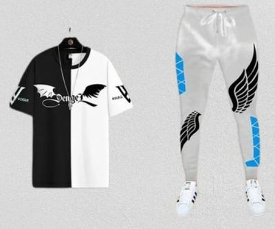 Stylist Printed Half Sleeve T-Shirt & Full pant set_img_6