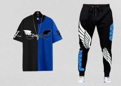 Stylist Printed Half Sleeve T-Shirt & Full pant set_img_8