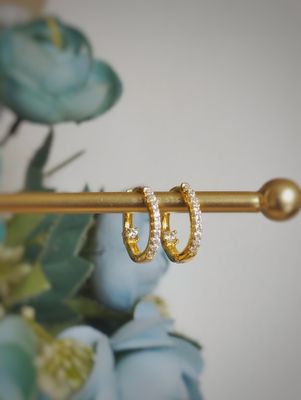 Gisele hoop earrings - 1.4 cm_img_0