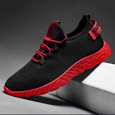 Warrior Blaze Mesh Sneakers- Black & Red Edition (RC)_img_2