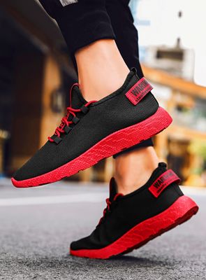 Warrior Blaze Mesh Sneakers- Black & Red Edition (RC)_img_7