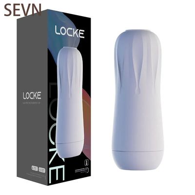 Masturbator Cup for Men Realistic Vagina Vibration Blowjob Machine Masturbation Cup Endurance Exercise Vacuum Adult Sex Toys 18+_img_0
