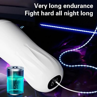 Masturbator Cup for Men Realistic Vagina Vibration Blowjob Machine Masturbation Cup Endurance Exercise Vacuum Adult Sex Toys 18+_img_1