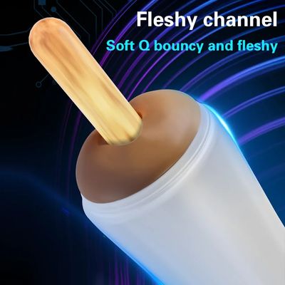 Masturbator Cup for Men Realistic Vagina Vibration Blowjob Machine Masturbation Cup Endurance Exercise Vacuum Adult Sex Toys 18+_img_5