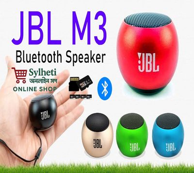 JBL M3 Mini Bluetooth Speaker Memory Card Supported_img_0