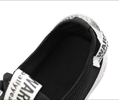 Warrior Blaze Mesh Sneakers -Black & White Edition (WC)_img_9