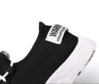 Warrior Blaze Mesh Sneakers -Black & White Edition (WC)_img_10