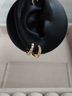 Paula Hoop earrings 1.2 cm_img_1