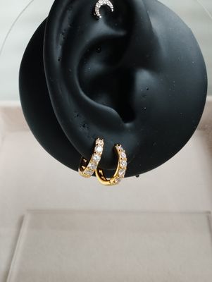 Paula Hoop earrings 1.2 cm_img_3