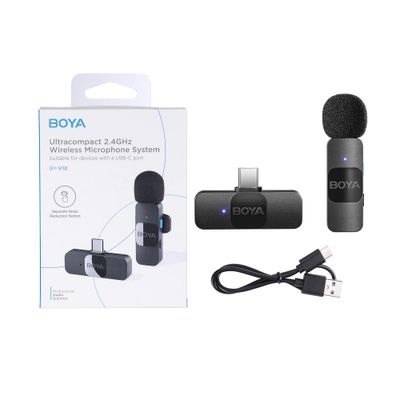 BOYA BY-V10 Wireless Microphone for Type-C Devices in Bangladesh_img_0