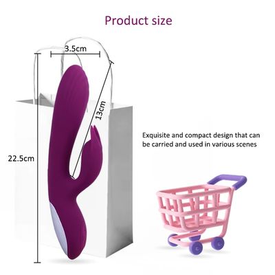 G Spot Rabbit Vibrator For Women Clitoris Nipple Dual Stimulator Vagina Massager 2 in 1 Masturbator Dildo For Adult Sexy Toys_img_1